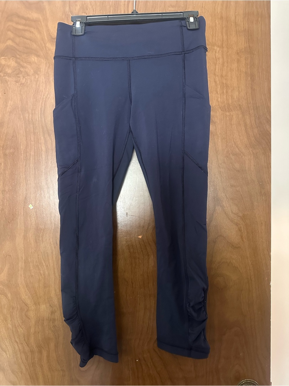 Navy High-Waist Leggings with Side Pockets lululemon